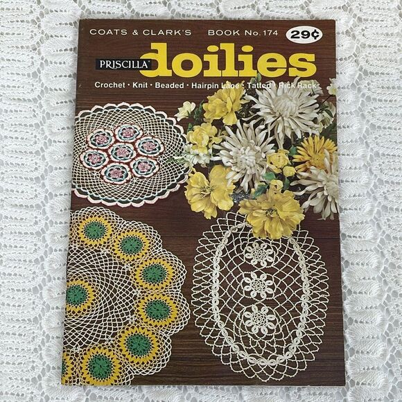 Lot of (8) Doilies Magazines Vintage Instructional Patterns 70s and 80s - Picture 8 of 9